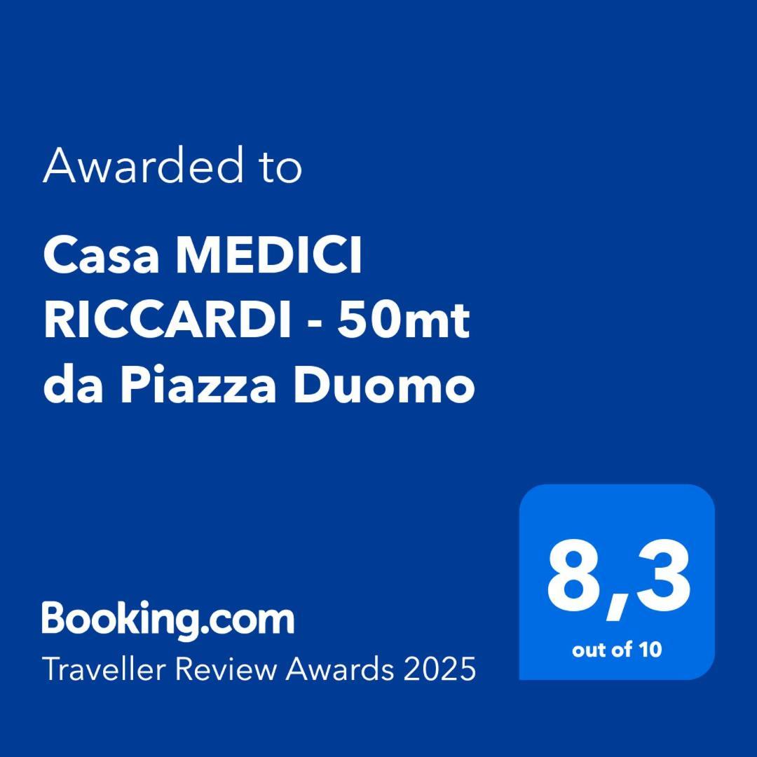 피렌체 Casa Medici Riccardi - 50Mt Da Piazza Duomo 아파트 외부 사진